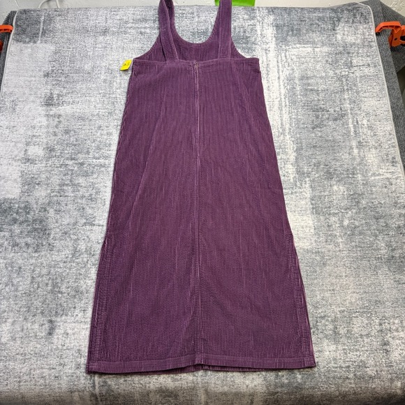 VTG 90s JG Hook Corduroy Dress Womens 4P Purple Jumper Cottagecore Granny Garden - Picture 5 of 9